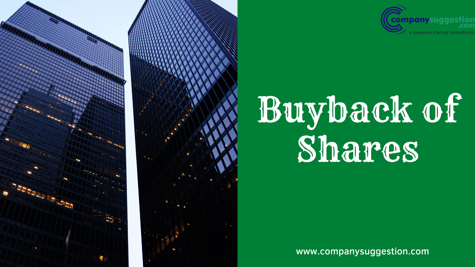 Buy-back of Shares