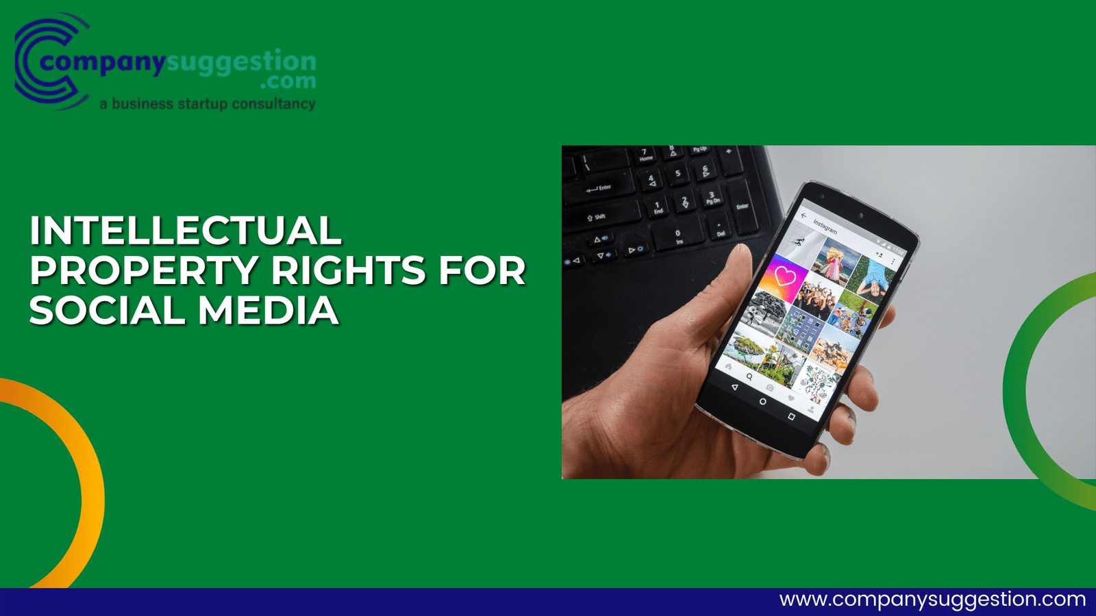 Intellectual property rights for social media