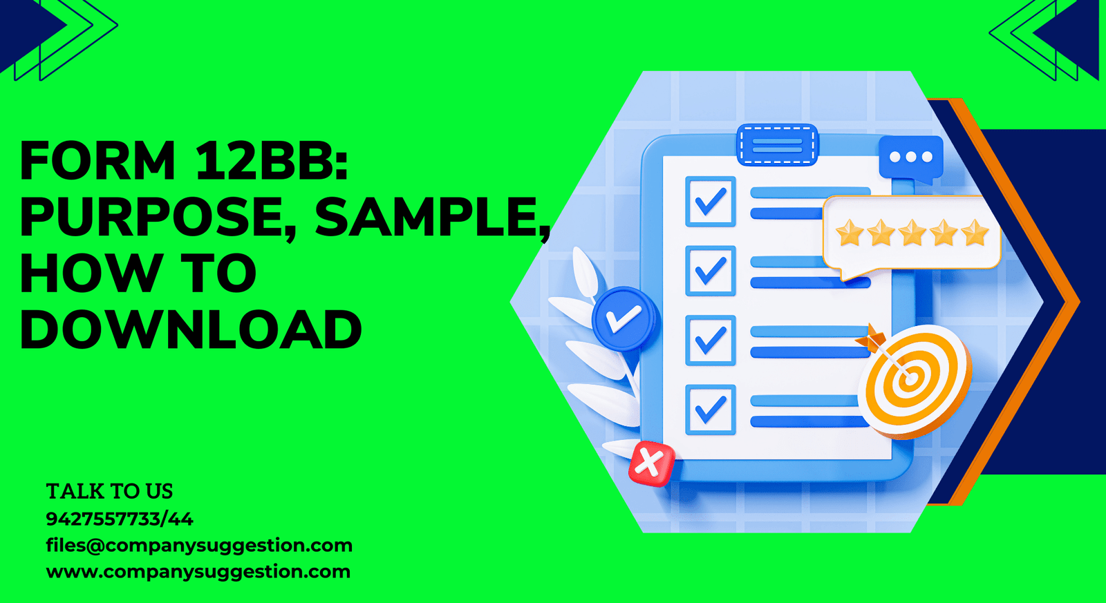 Form 12BB Purpose, Sample, How To Download