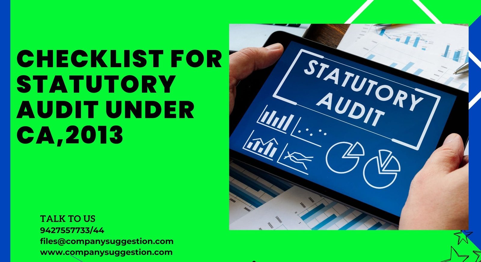 Checklist for Statutory Audit